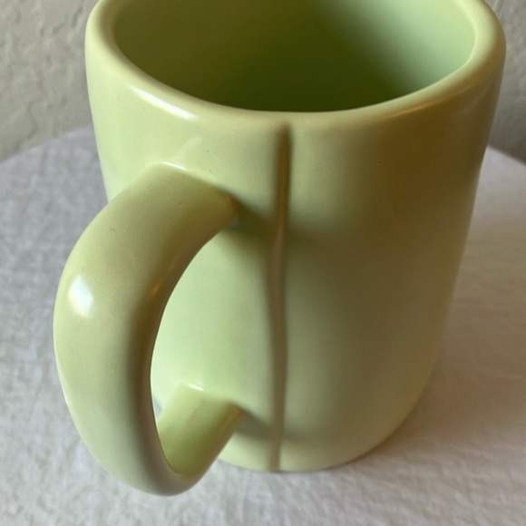 Rae Dunn: Green Ceramic Dining Mug- “Hop Into Spring” - Picture 11 of 15